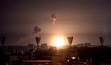 Russian drone and missile strike in Kyiv