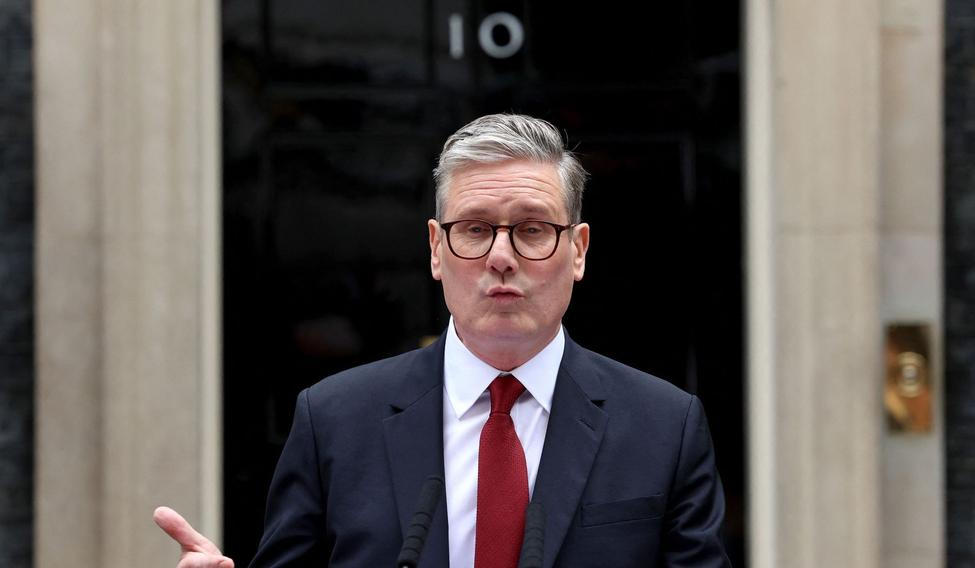 Britský premiér Keir Starmer.
