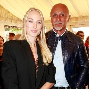 Richard Chlad s manželkou Annou Marií Kánskou