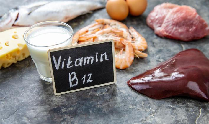 Foods,That,Contain,Vitamin,B12.,Selective,Focus.,Food.