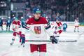Libor Hájek v zápase MS 2026 Česko - Slovinsko