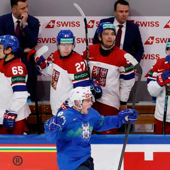 Smutní Češi po porážce v zápase MS 2026 Česko - Slovinsko