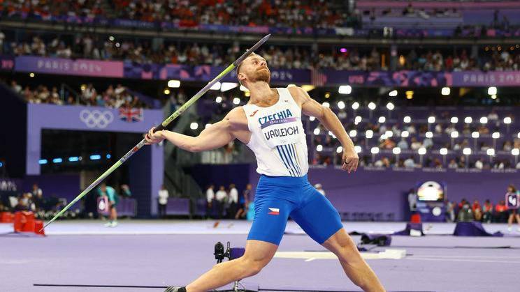 Jakub Vadlejch na olympiádě 2024 v Paříži