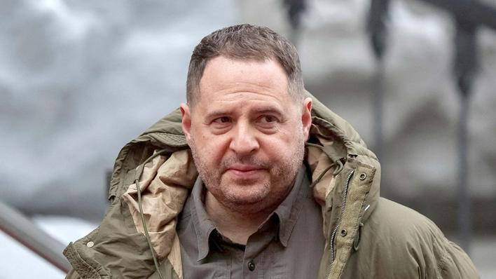 FILE PHOTO: Head of Presidential Office Yermak in Kyiv