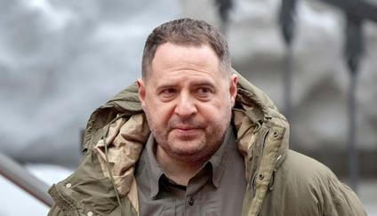FILE PHOTO: Head of Presidential Office Yermak in Kyiv