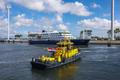 Cruise ship MV Hondius arrives at the Port of Rotterdam