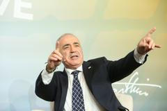 Garri Kimovič Kasparov v diskuzi na konferenci Lennarta Meriho v Tallinnu, 16. května 2026.