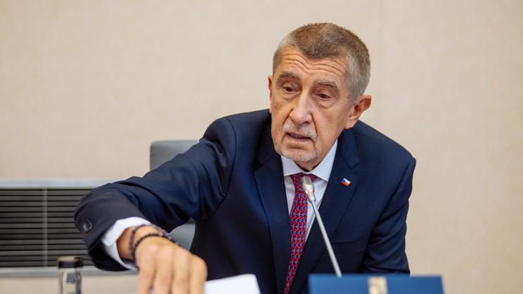 Premiér Andrej Babiš (ANO).