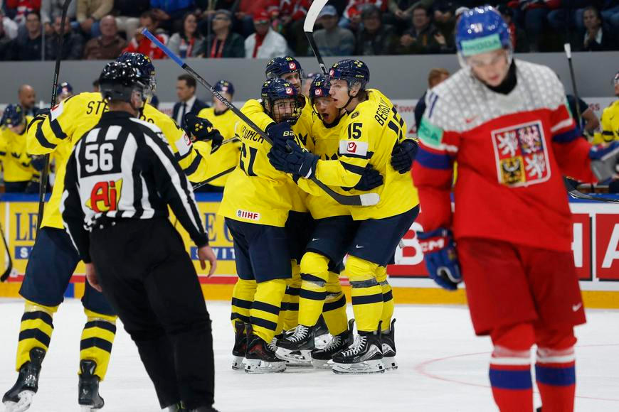 Česko - Švédsko 4:3. Skončila druhá třetina napínavého duelu