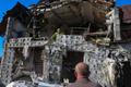 Aftermath of a Russian drone attack in the morning, in Kharkiv