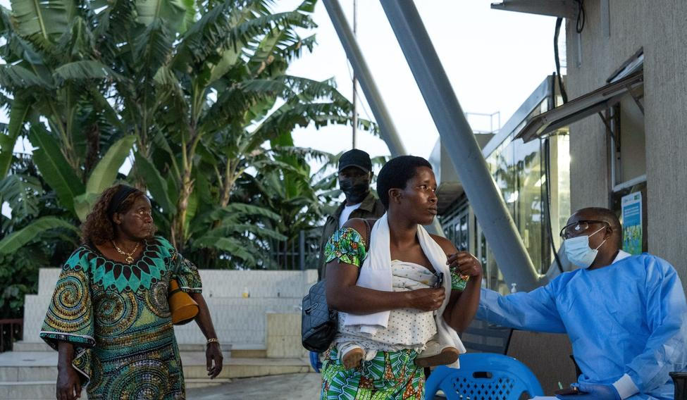 Congo tightens health screening at the Barrier border following confirmation of an Ebola outbreak involving the Bundibugyo strain, in Goma