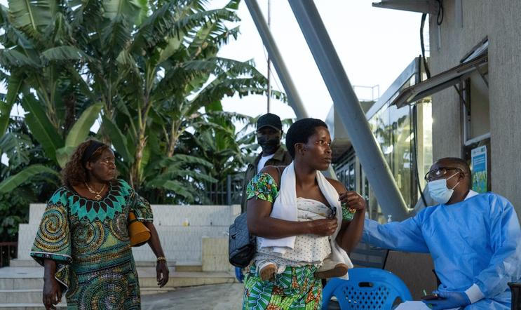 Congo tightens health screening at the Barrier border following confirmation of an Ebola outbreak involving the Bundibugyo strain, in Goma