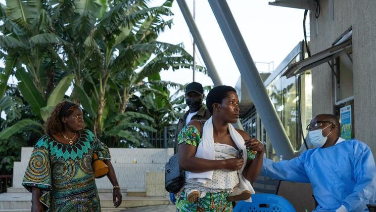 Congo tightens health screening at the Barrier border following confirmation of an Ebola outbreak involving the Bundibugyo strain, in Goma