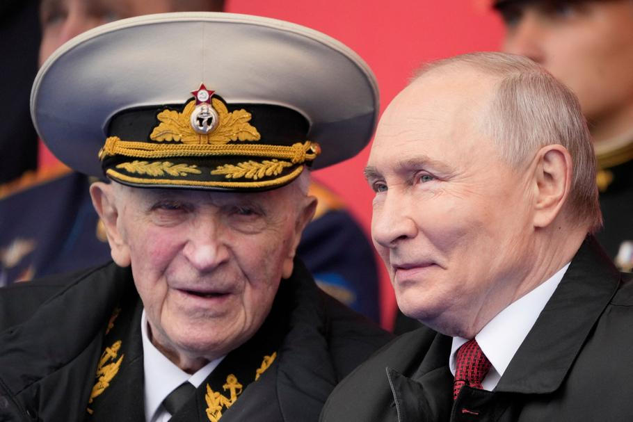 Celebrations of the 81st anniversary of the Soviet Union's victory over Nazi Germany during the World War II