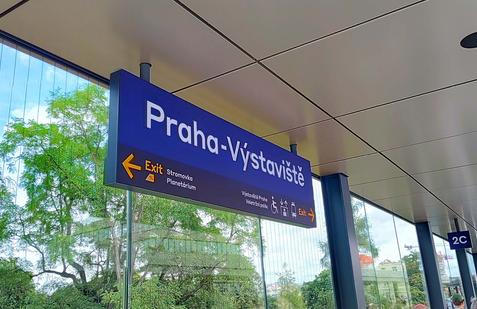 Nádraží Bubny, Praha, otevření