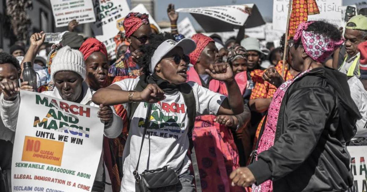 Úklid ulic jako záminka. Jihoafrické hnutí March and March „loví" migranty