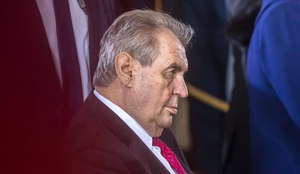 Exprezident Miloš Zeman se na iauguraci svého nástupce Petra Pavla na Pražském hradě; Praha, 9. 3. 2023.
