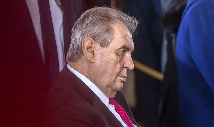 Exprezident Miloš Zeman se na iauguraci svého nástupce Petra Pavla na Pražském hradě; Praha, 9. 3. 2023.