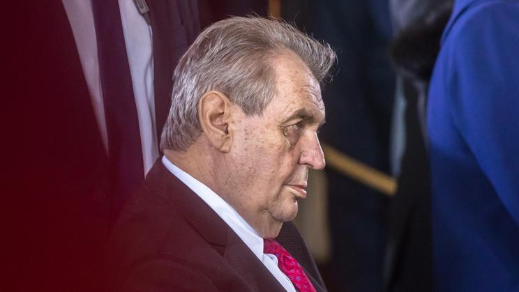Exprezident Miloš Zeman se na iauguraci svého nástupce Petra Pavla na Pražském hradě; Praha, 9. 3. 2023.