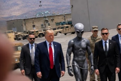 Trump s AI mimozemšťanem
