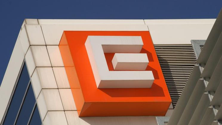 Logo energetické skupiny ČEZ