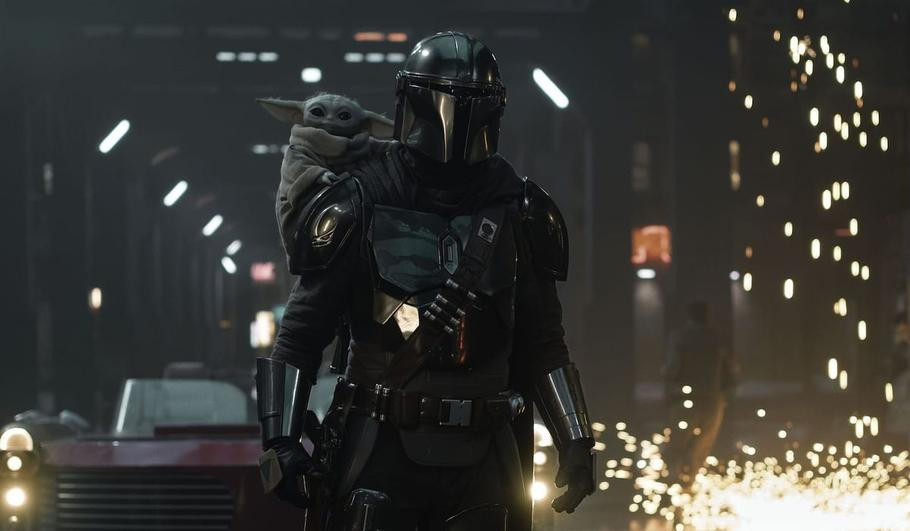 Z filmu Mandalorian a Grogu (2026).