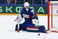 Damian Clara v zápase MS 2026 Česko - Itálie