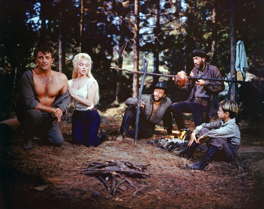V dobrodružném filmu Řeka bez návratu (1954) si Marylin Monroe zahrála po boku Roberta Mitchuma.