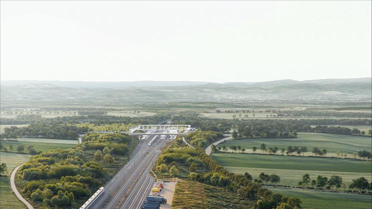 Vizualizace plánovaného terminálu v Roudnici nad Labem