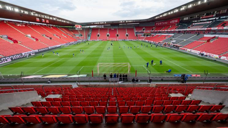 Uzavřené hlediště Slavie