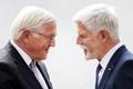 Praha 29.4. 2024 Pražský hrad. Německý prezident Frank-Walter Steinmeier, prezident Petr Pavel