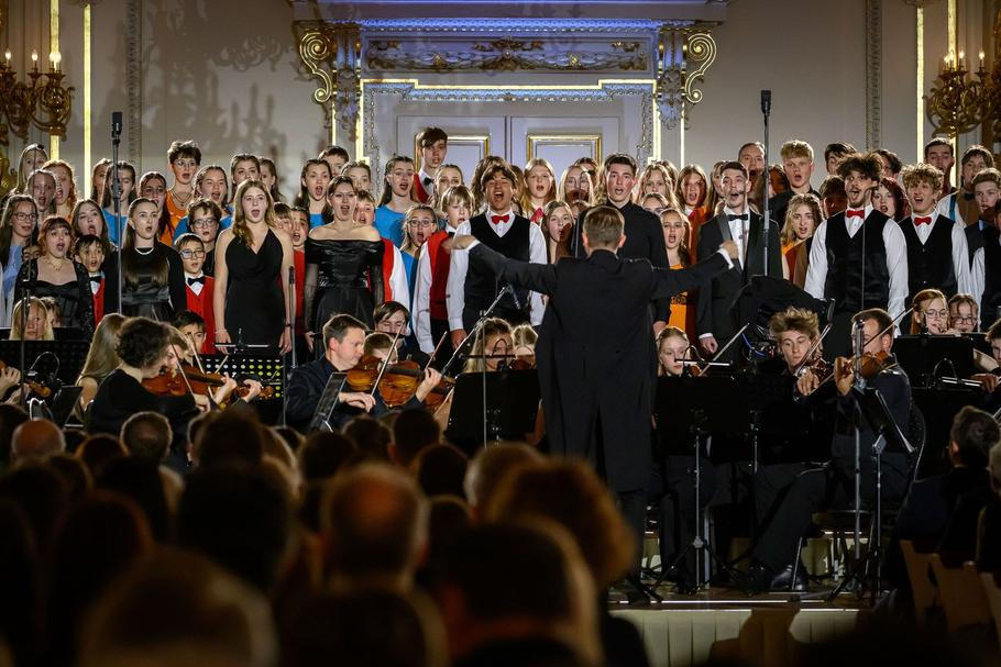 Benefiční koncert Rytíři talentu.