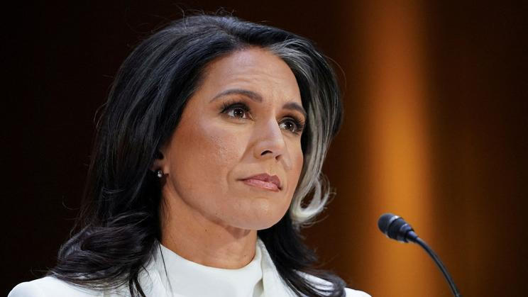Šéfka amerických tajných služeb (DNI) Tulsi Gabbardová.
