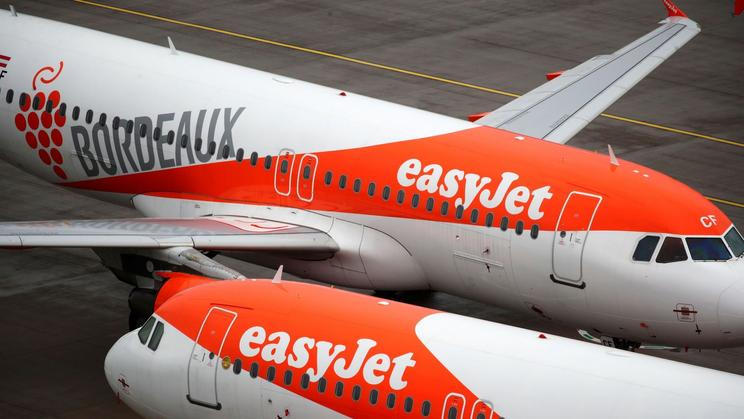 Letadla aerolinií easyJet