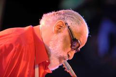 FILE PHOTO: U.S. jazz legend Sonny Rollins performs at the Vitoria-Gasteiz Jazz Festival, in Vitoria