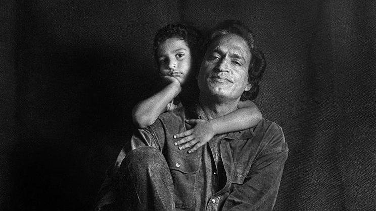 Raghu Rai s dcerou Avani Rai v roce 1997
