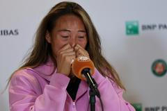 (SP)FRANCE PARIS TENNIS FRENCH OPEN WOMEN'S SINGLES 1ST ROUND PRESS CONFERENCE