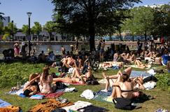 Heatwave in Amsterdam