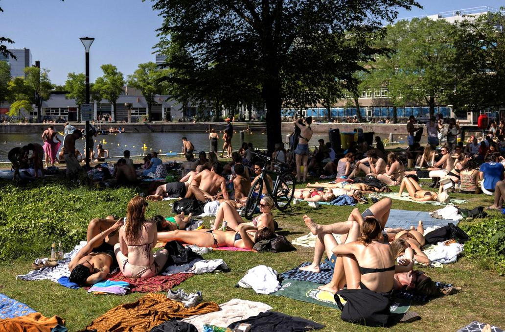 Heatwave in Amsterdam