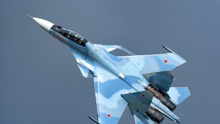 Ruský letoun Su-30.