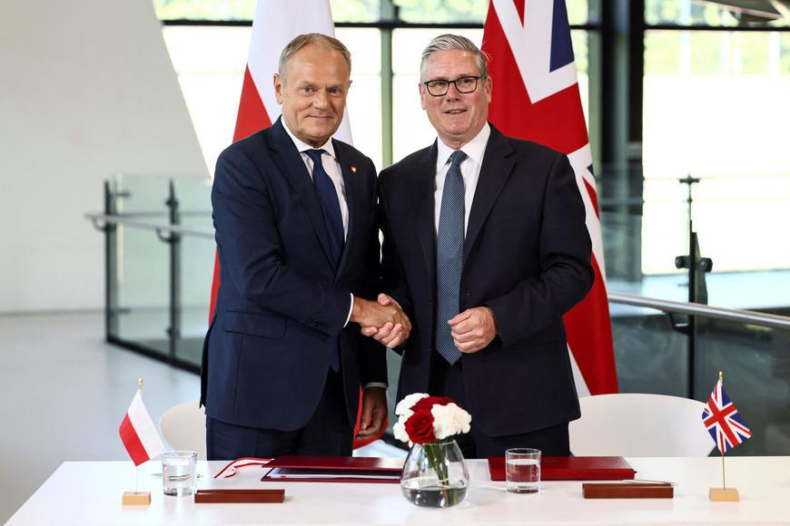 Polsko a Británie podepsaly novou dohodu o bezpečnosti a obraně