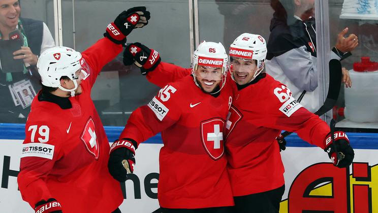 IIHF World Championships - Quarter Final - Switzerland v Sweden