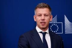 Hungarian Prime Minister Magyar visits Brussels