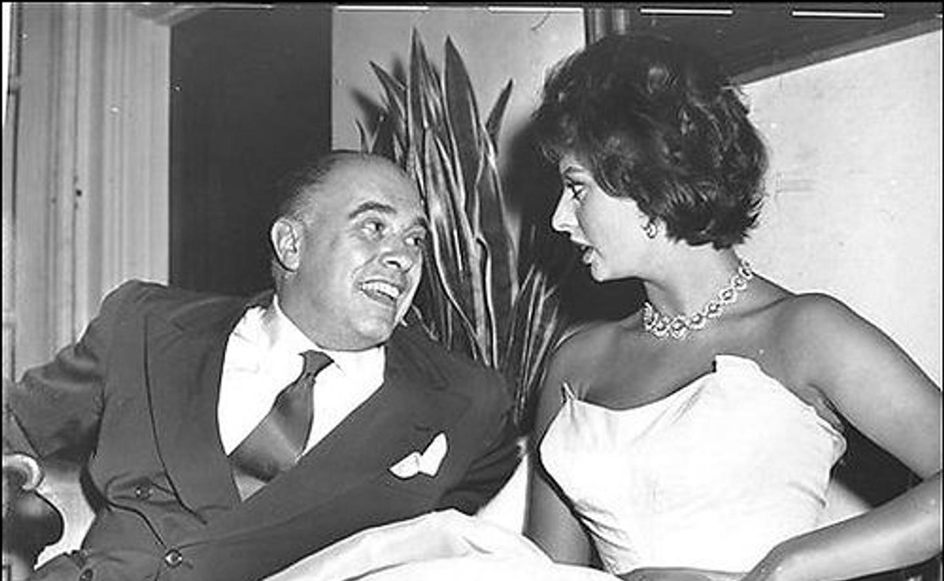 Sophia Lorenová a Carlo Ponti