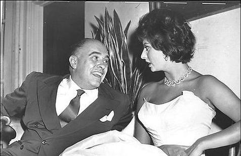 Sophia Lorenová a Carlo Ponti