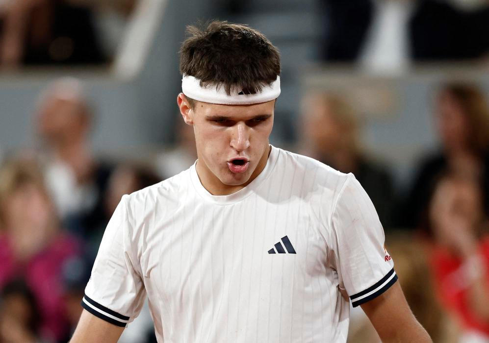 Jakub Menšík ve čtvrtfinále French Open 2026