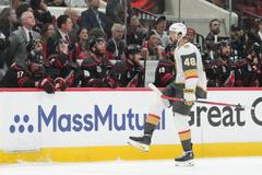 NHL: Stanley Cup Final-Vegas Golden Knights at Carolina Hurricanes