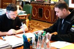Kyrylo Budanov a Volodymyr Zelenskyj.