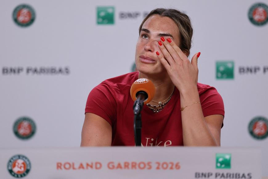 Chaos na Roland Garros. Sabalenková zkolabovala a prohlásila: Chci skončit s tenisem