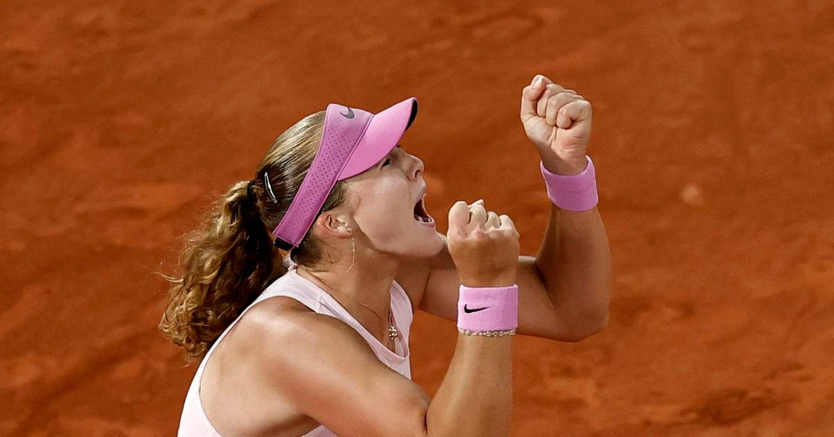 Andrejevová porazila Kosťukovou a postoupila poprvé do finále Roland Garros